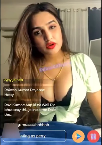 Sassy Poonam Yesterday Night Private FULL 36Min+ LIVE TAKING OFF HER TOP