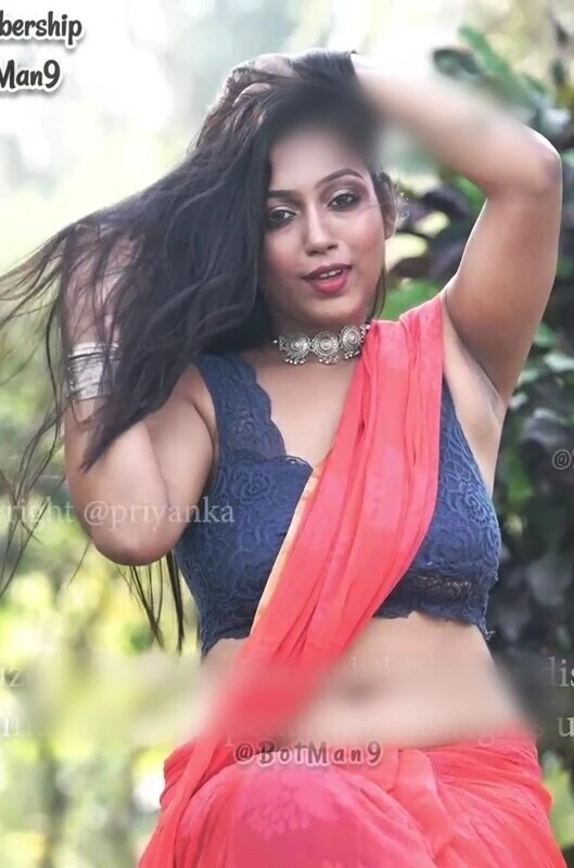 Tanvi Flaunting Deep Cleavage Sexy Armpits & Navel Naari Magazine Shoot