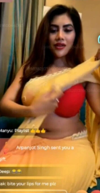 RIVIKA MANI SUPER RAREST LIVE IN RED BRA