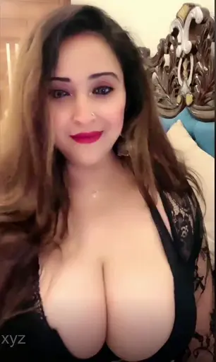 Sanjana Deep Cleavage Show on Tango Live 14