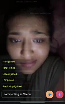 Insta Influencer Divya Mondal Boob Show On Live ~ App Content