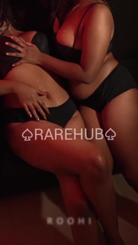 Two Hot Models Showing Boobs & Having Lesbian Fun ~ Roohi ~ App Content