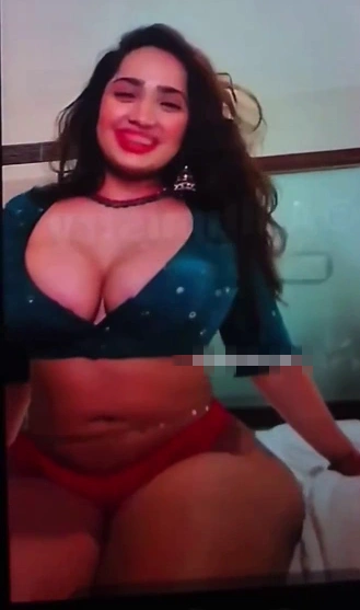 Aditi Mistry Sexy in RED Saree Show Live